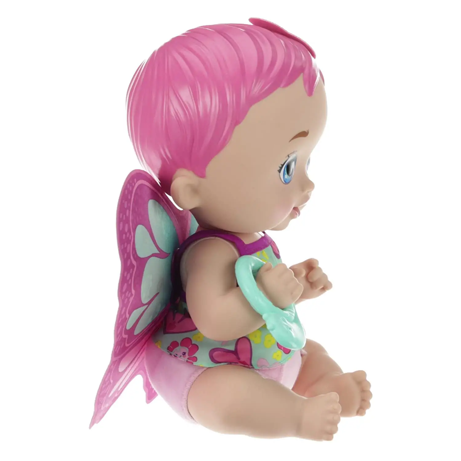 My Garden Baby Bambola Junior Farfalla Rosa – 30 Cm Con Pannolino Riutilizzabile E Accessori
