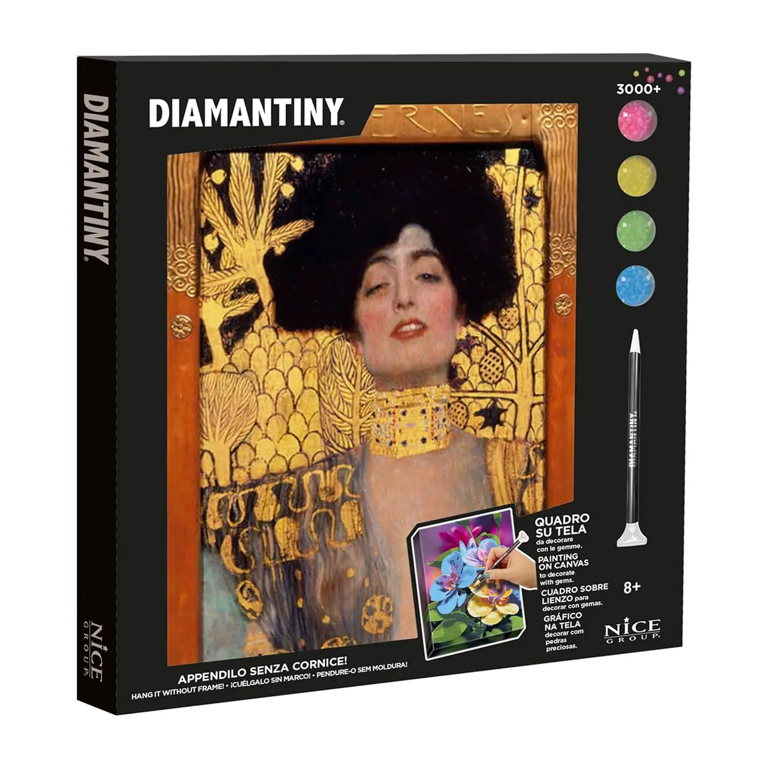 Kit Diamantiny Quadro Ara - Crystal Art Con 3000+ Gemme, 32x30cm - Foto 2