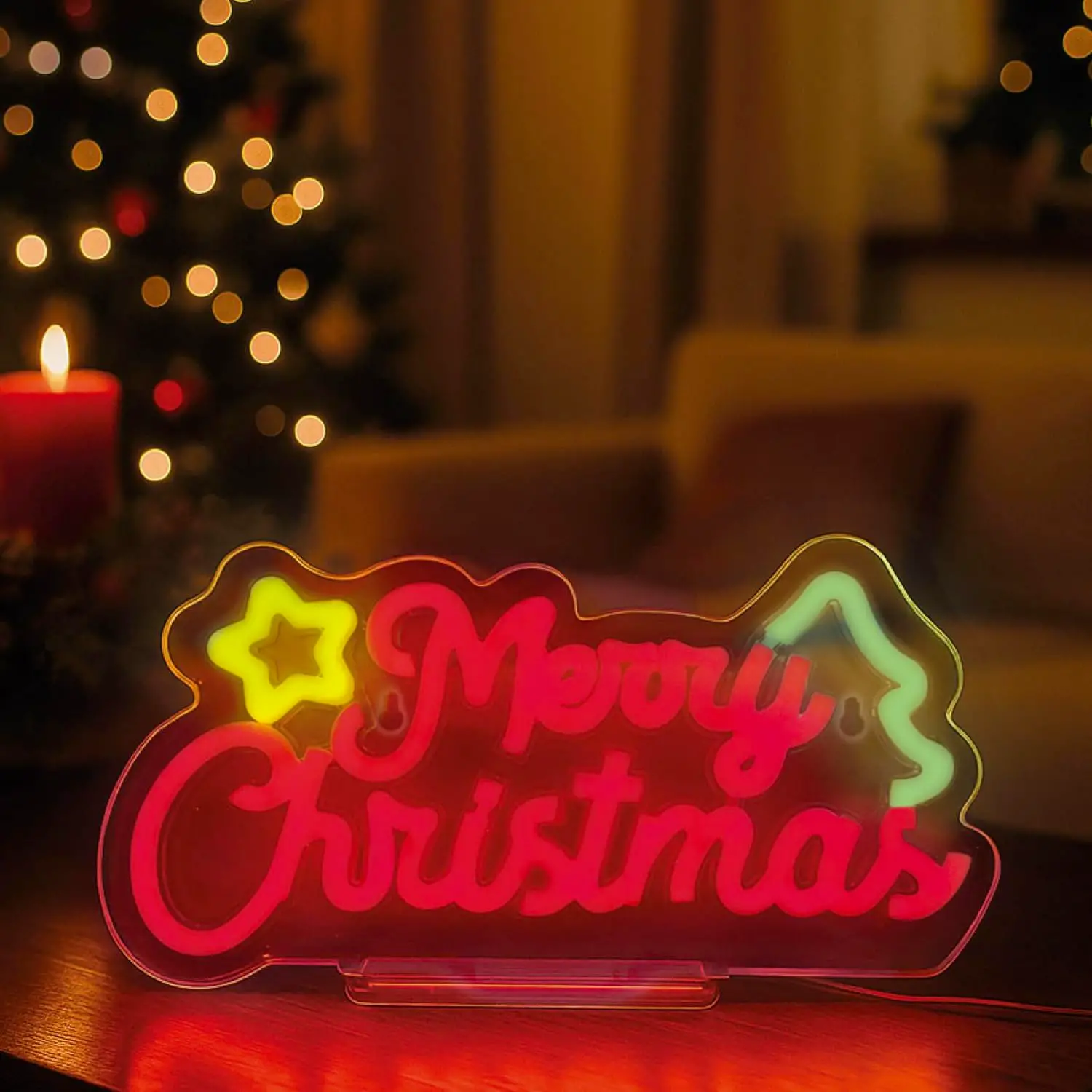 Insegna Luminosa LED Personalizzata JEMESI - Scritta A Mano In Neon Flessibile, 2 Righe Di Testo, 80cm, Per Parete Camera