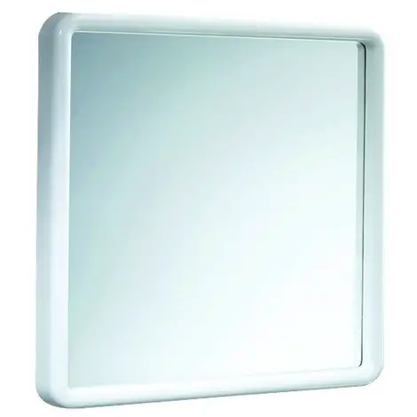 SPECCHIO CON CORNICE BIANCA CM. 50X70