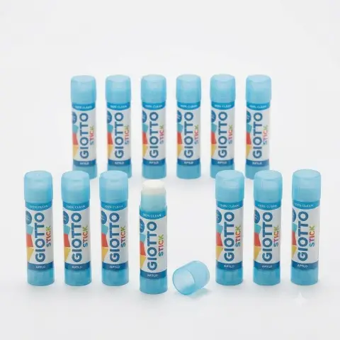 Colla Stick Giotto per la Scuola, Confezione 12 Stick da 40 gr.