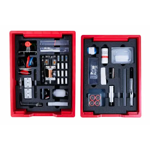 ZEZEFUFU Kit Motore Elettrico DC Fai Da Te, 3V-6V, Modello Semplice Con Magnete Per Laboratorio Di Fisica E Scienza