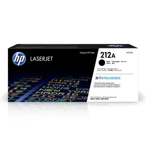Toner Nero 212A per Hp Laser Jet Enterprise M554-M555-MFP M578 Series