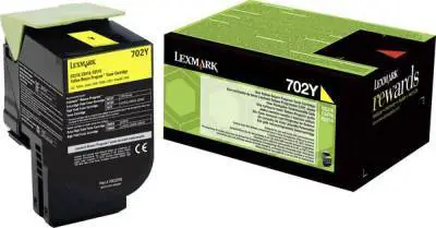 Lexmark Toner 702C Giallo Capacità Standard
