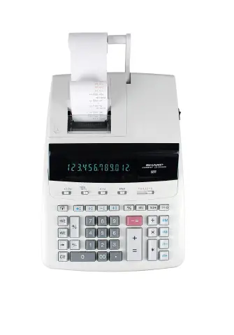 SHARP CALCOLATRICE SCRIVENTE CS2635LW