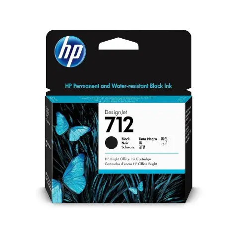 CARTUCCIA NERO DESIGNJET HP 712 DA 80 ML