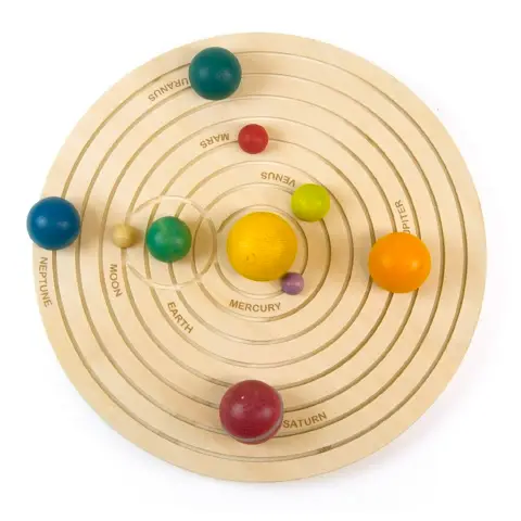 Puzzle Educativo Sistema Solare 3D per Bambini con Pianeti, Schede e Guida Didattica