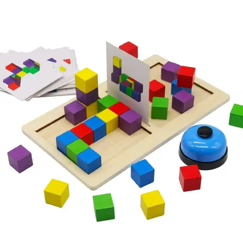 Logic Game for Kids, Three-Dimensional Battle of the Blocks