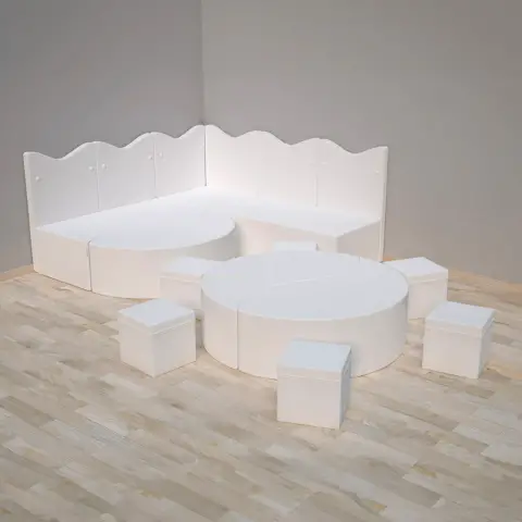 Intermediate Modular Sensory Set - Soft Corner for Nurseries, Schools and Education Centers
