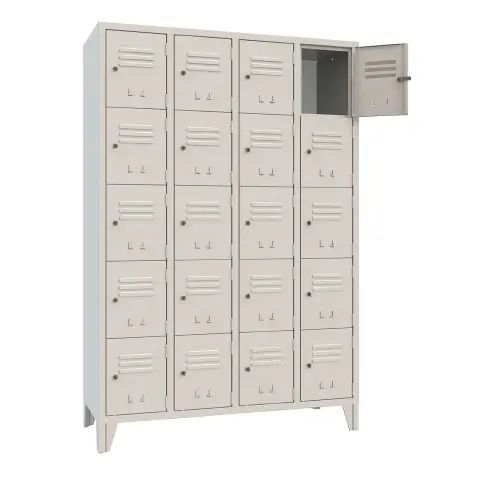 Armadio Casellario Classic 20 Posti Ante Grigie