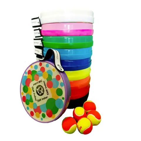 Kit Tamburelli Scuola Primaria TAM KIT 26: 10 Tamburelli Giacopuzzi 26 Cm + 5 Palline