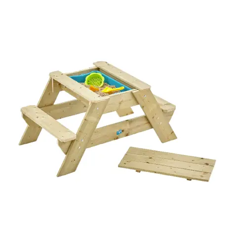 Tavolo Multifunzione Picnic E Sabbiera 2in1 In Legno Fsc