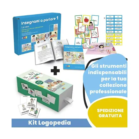 Kit Logopedia: Insegnami A Parlare 1 + Il Kit Dei Pittogrammi