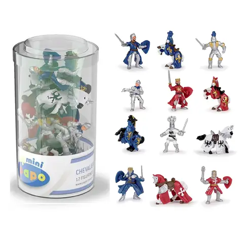 Cavalieri Medievali 12 Pezzi