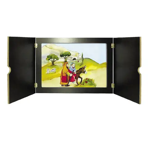 Kamishibai Teatro Delle Immagini in Legno