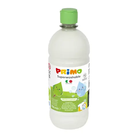 Tempera Super Lavabile Primo 750 ml Bianco