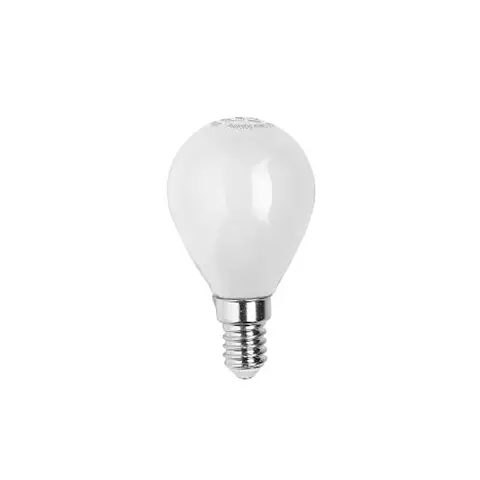 Lampadina Led A Sfera Con Filamento E14 4,5W Luce Bianca