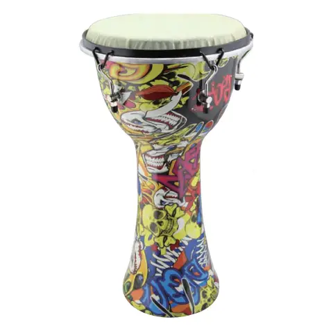 Djembe per Bambini in ABS, Tamburo Africano Accordabile