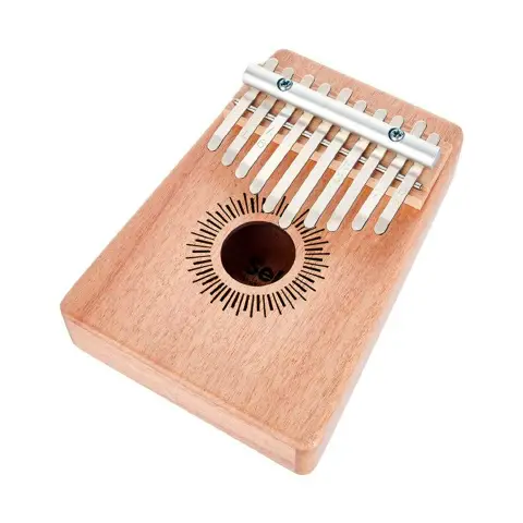 Kalimba in Legno e Metallo Strumento a Percussione