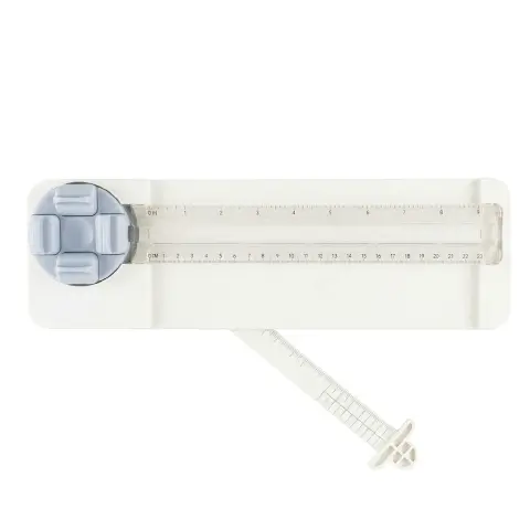 Taglierina Multifunzione 4 in 1: Taglio Dritto, Ondulato e Perforazione - Luce 23cm