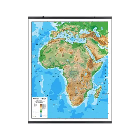 Carta Geografica Africa