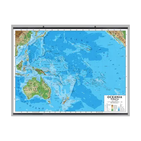 Carta Geografica Oceania