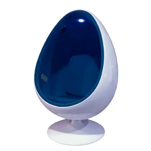 Poltrona Ovetto Insonirizzata, Rifugio Sensoriale con Cassa e Luci LED