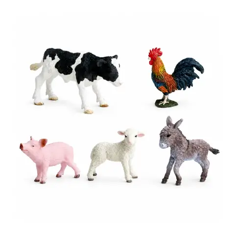 Cuccioli Animali Domestici Set 10 Pezzi