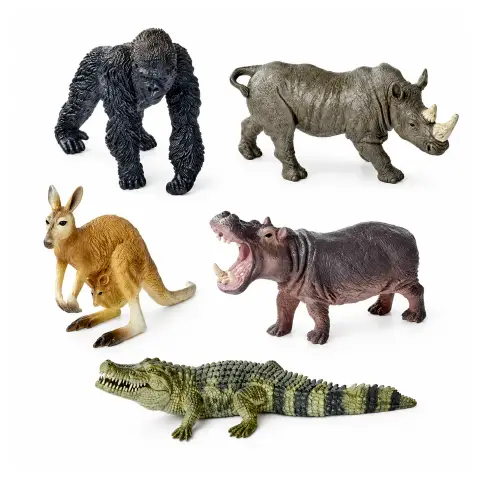 Animali Selvaggi Serie 2 Set 10 Pezzi