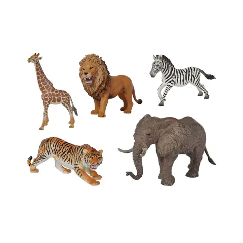 Animali Della Savana Set 10 Pezzi