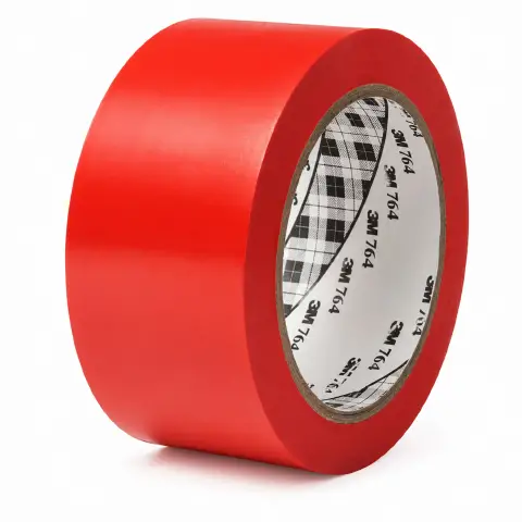 Nastro Adesivo Vinilico 5cm x33 metri Rosso