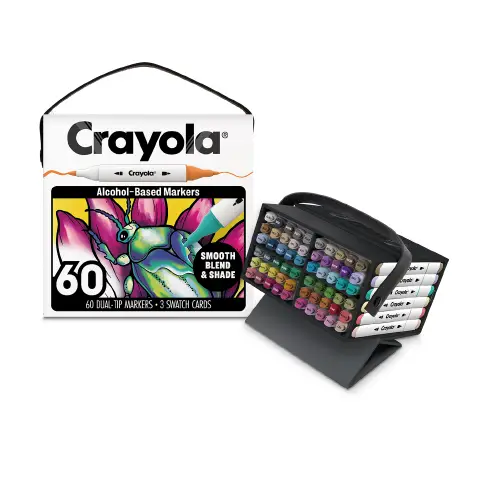 Art Markers Pennarelli Doppia Punta Conf. 60 Pezzi