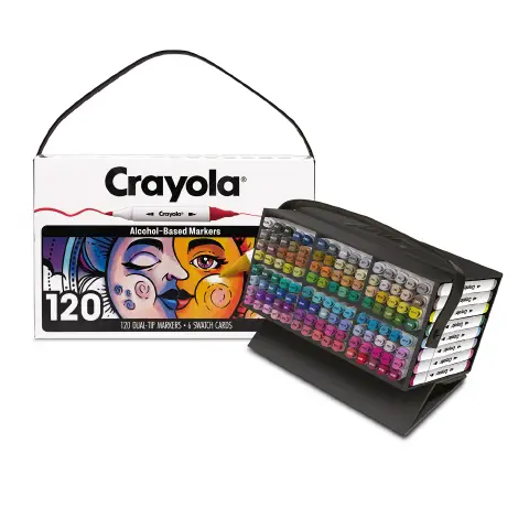 Art Markers Pennarelli Doppia Punta Conf. 120 Pezzi