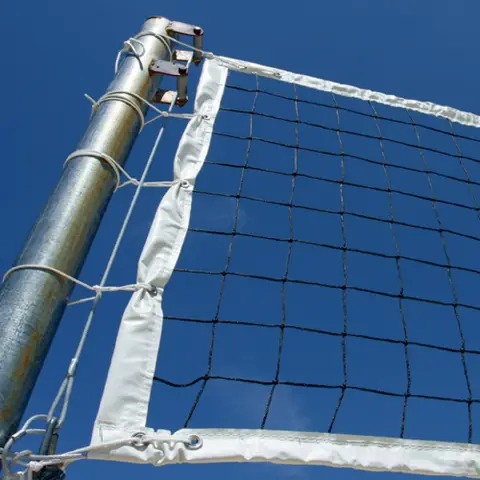 Rete Pallavolo Professionale Tournament in Polietilene Anti-UV, Cavo in Acciaio e Tenditori