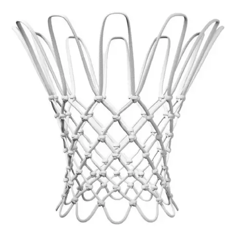 Retina da Basket Professionale in Polipropilene Bianco da 6mm