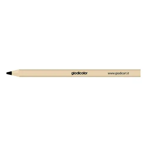 Matitoni Triangolari in Grafite con Fusto in Legno Naturale FSC, Astuccio 12 Pezzi