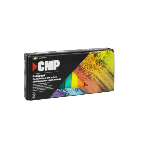 Gessetti Policromi Intensi CMP  – 12 Colori