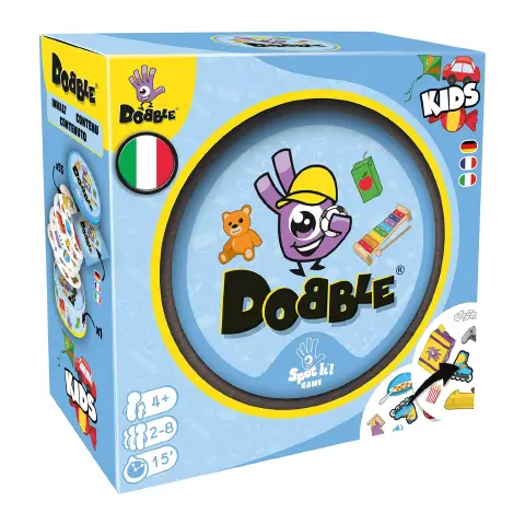 Dobble Kids Gioco di Carte per Bambini e Famiglie