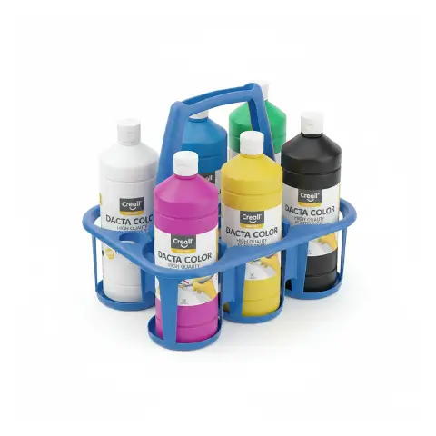 Tempera Pronta Dacta Con Cestello 6 Flaconi 1000ml