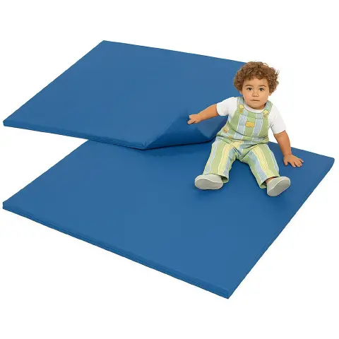 Materassino Giodisoft Color Maxi Cielo Cm 140x140 - Spessore 4 Cm