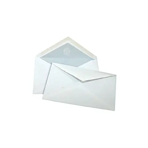 Buste Corrispondenza Bianche 18x24 cm – 500 Buste Gommate per Ufficio 100gr