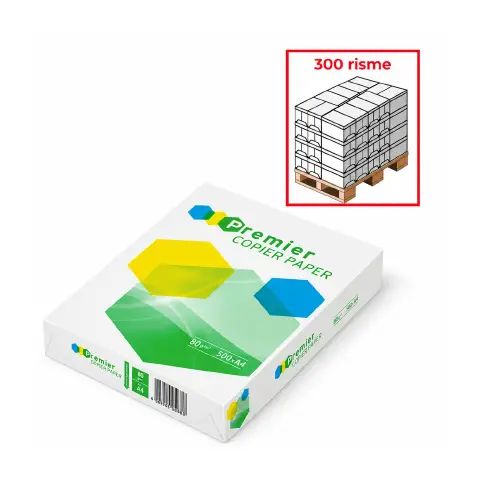 Carta per Fotocopie A4 Premium 80 g/m² – 300 Risme da 500 Fogli