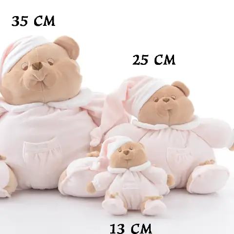 PELUCHE PUCCIO 25 CM ROSA