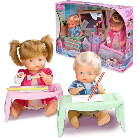 NENUCO SCUOLA 2 BAMBOLE