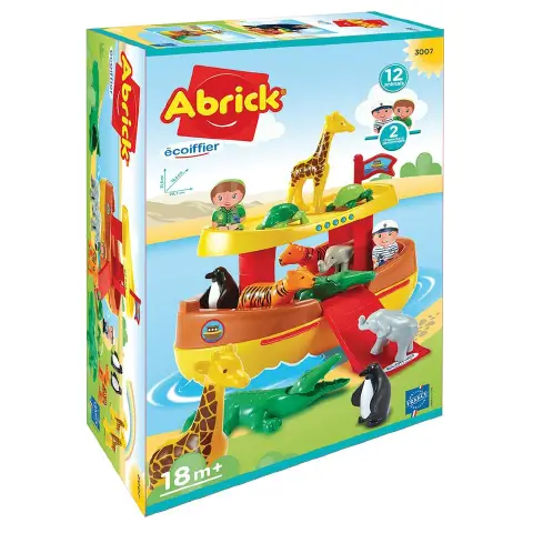 ABRICK ARCA DI NOE' CON 12 ANIMALI