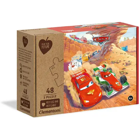 Puzzle 3x48 Pezzi Pff Cars