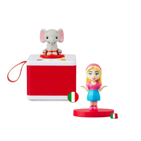 Bundle FABA Raccontastorie Con 2 Personaggi Inclusi: Elefantino e Carolina