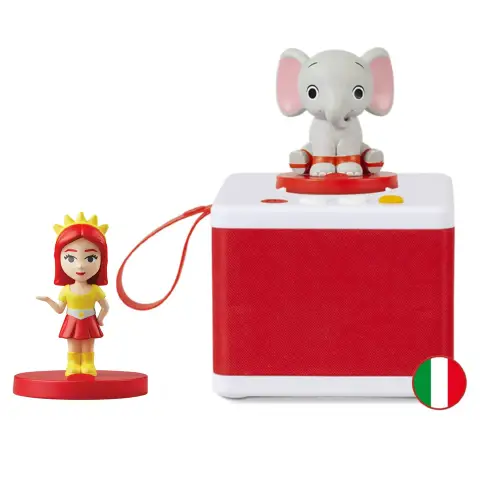 Bundle FABA Raccontastorie Con 2 Personaggi Inclusi: Elefantino e Lucilla