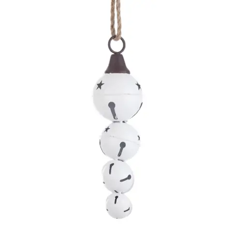 PENDAGLIO 4F MERRY STAR BELL MET BIANCO