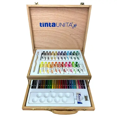 Valigetta artista Tinta Unita 2 Piani Art